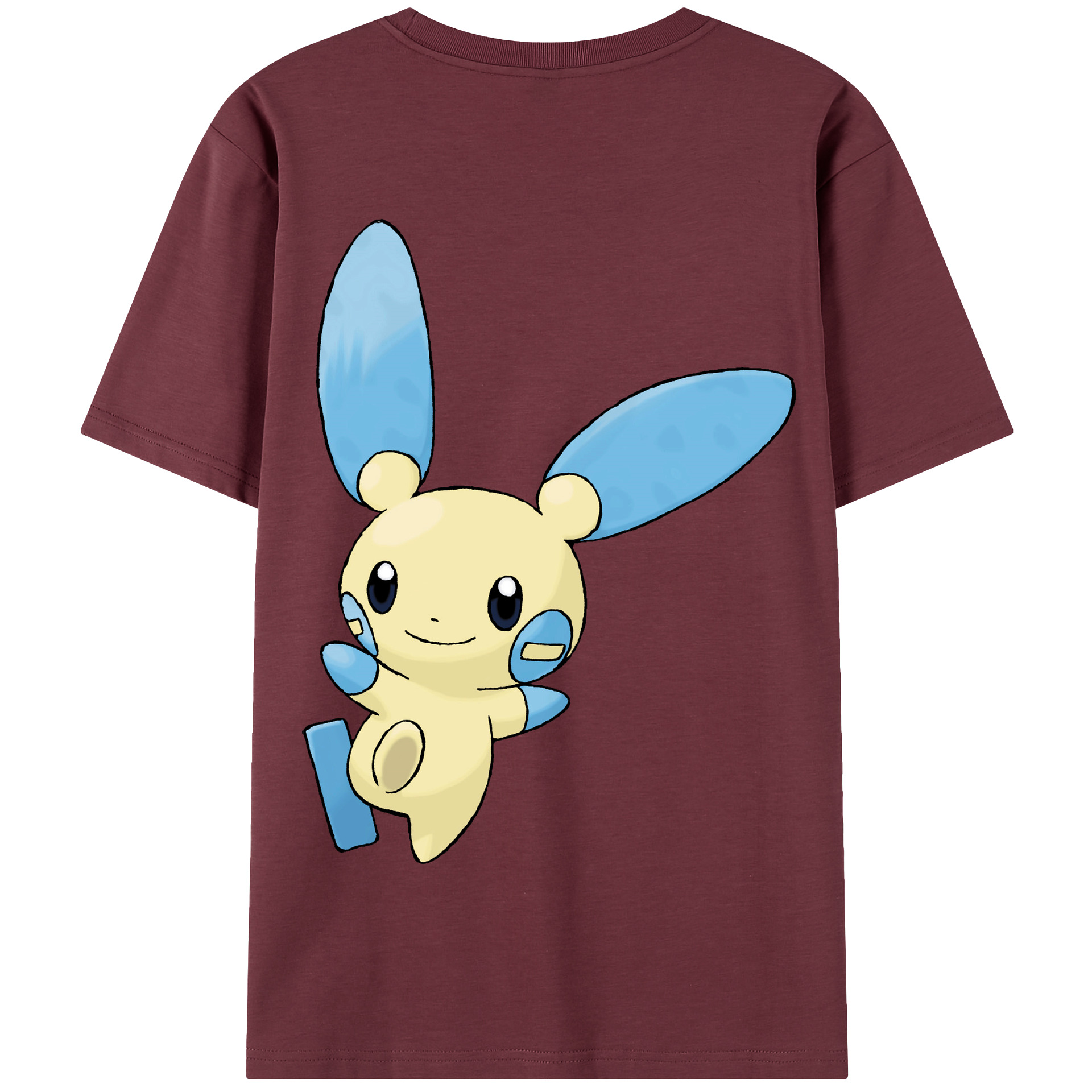 （画像用） ポケットモンスター Pokémon 綿100％半袖Tシャツ（背面プリント）